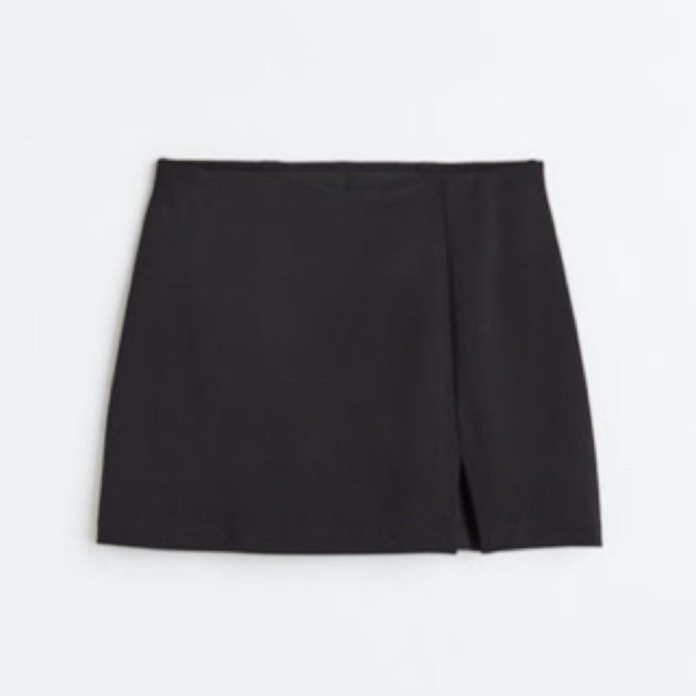 Jersey mini skirt